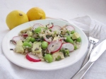 Broad Bean Quinoa Salad